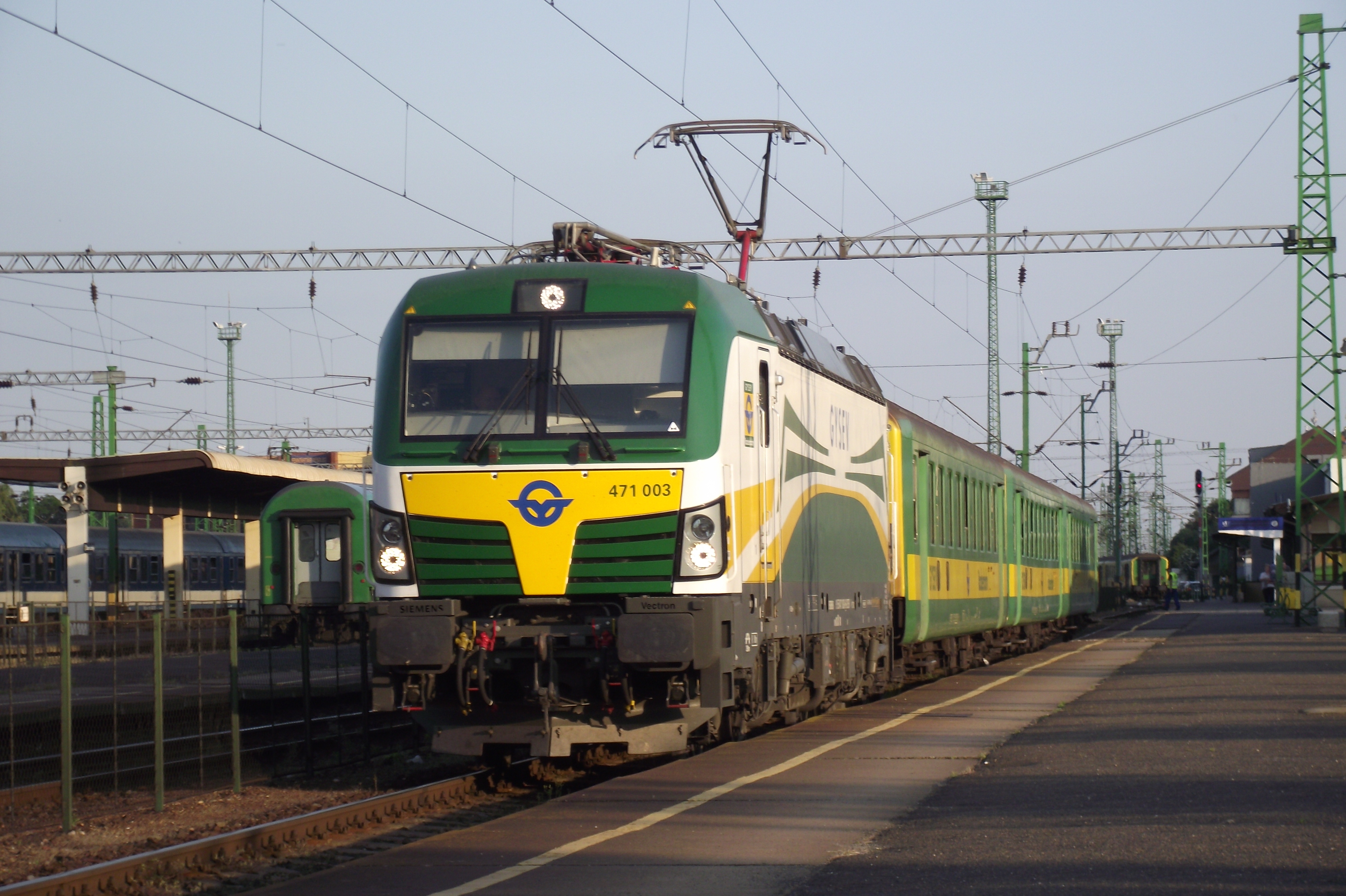 SM I. vágány GYSEV IC